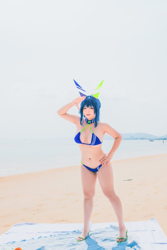 洛璃LoLiSAMA NO.052 – 熱戀的盛夏 花園泳裝[66P/565MB]插圖1