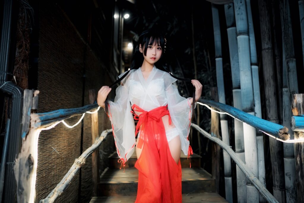 萌芽?jī)簅0 NO.045 – 巫女[14P/93MB]插圖1