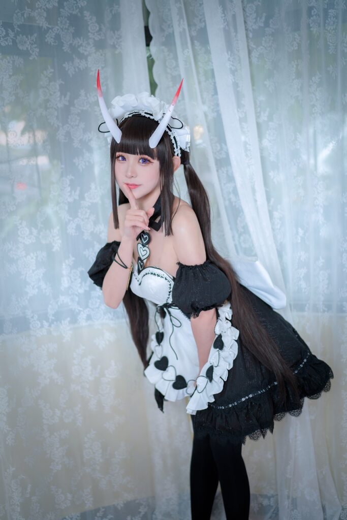 miko醬ww – 002碧藍航線 能代女仆 [36P/91MB]插圖3