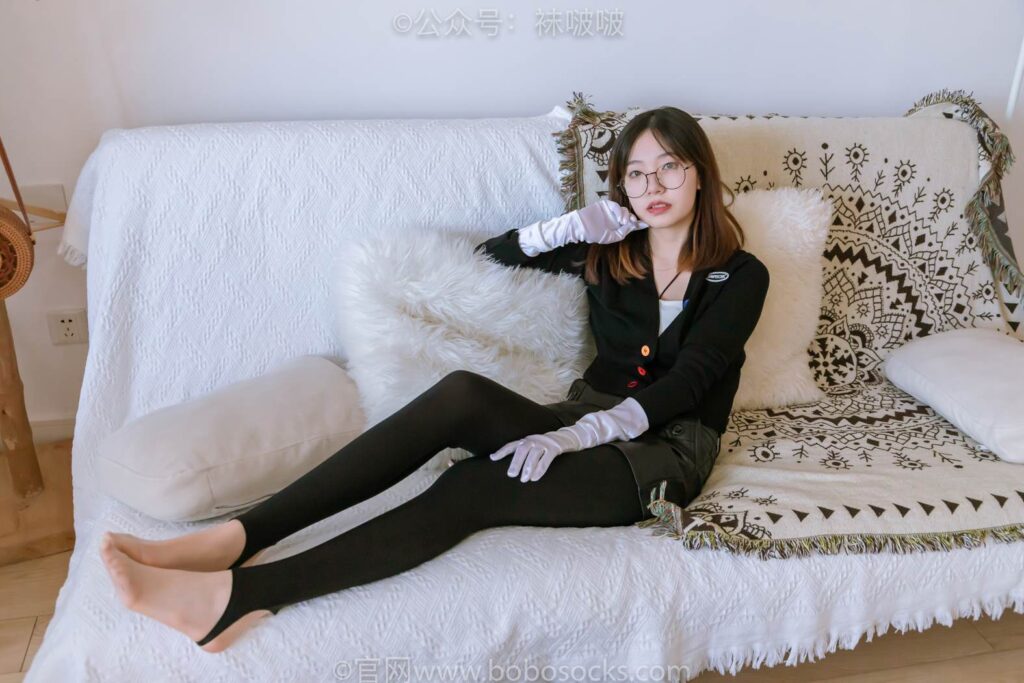 [BoBoSocks襪啵啵]NO.041 小甜豆-高跟長靴、黑色踩腳褲、肉絲 [140P/1V/6.16GB]插圖3