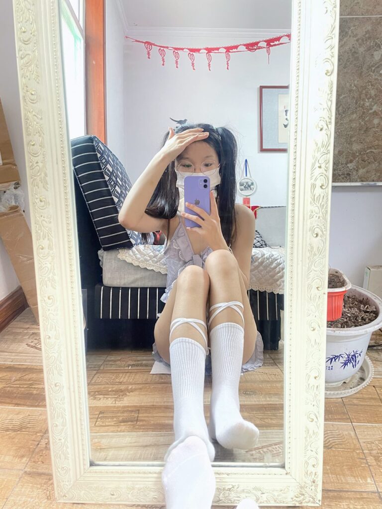 大學(xué)生鎂足，居家第二期，日常生活可愛jiojio，記錄每天不同襪子 [220P/1.61G]插圖