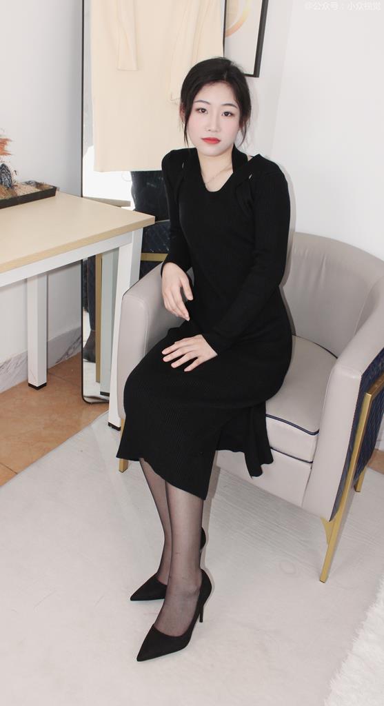 小眾視覺 006-嚶嚶 黑色連衣裙［128P/0.98G］插圖