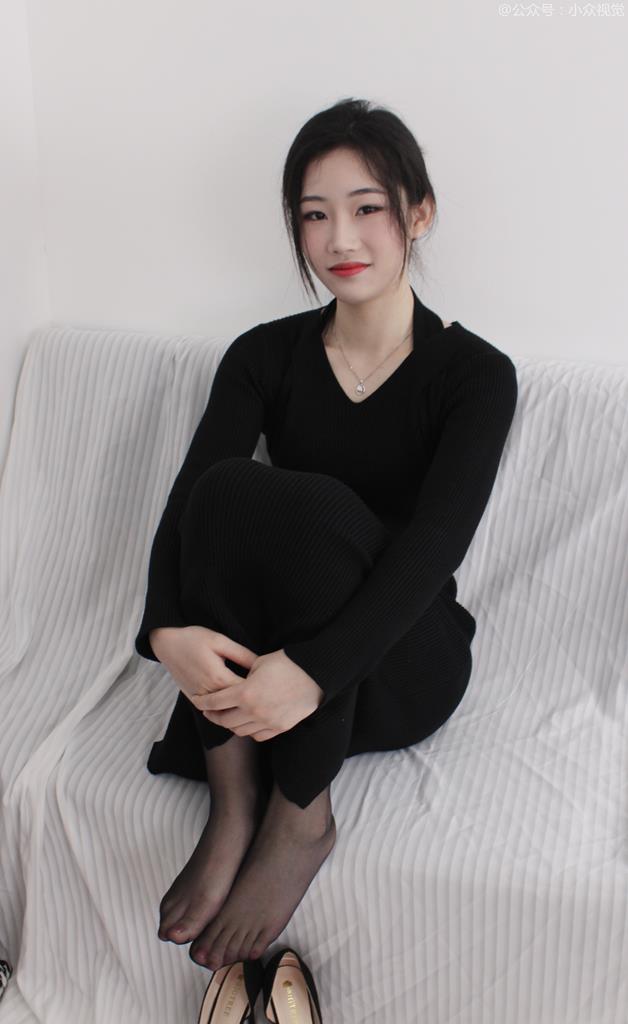 小眾視覺 006-嚶嚶 黑色連衣裙［128P/0.98G］插圖1