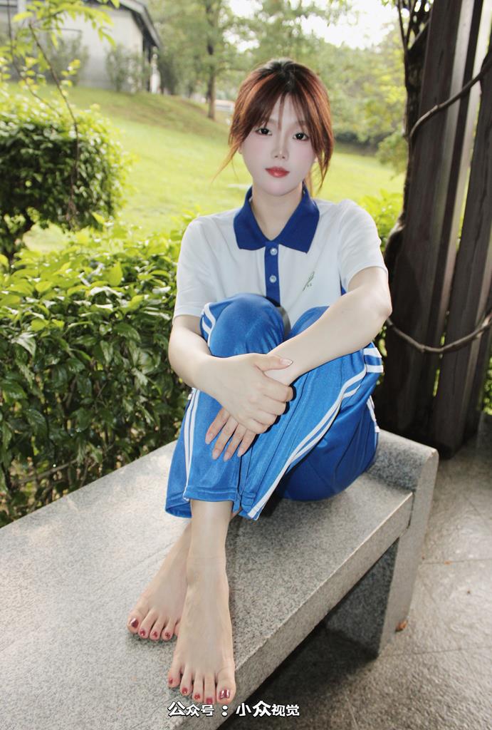 小眾視覺 015-小薯條戶外深圳校服白襪［128P/1V/5.34G］插圖3