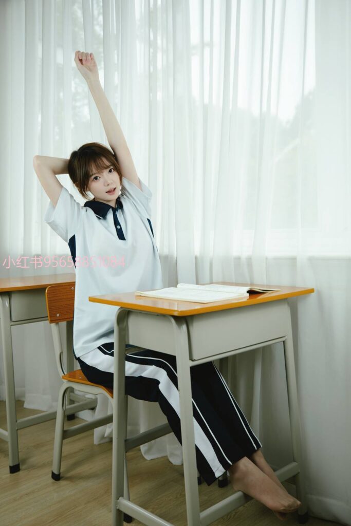 元?dú)鈹z影 019 小葉 教室純少女系[45P/205M]插圖2