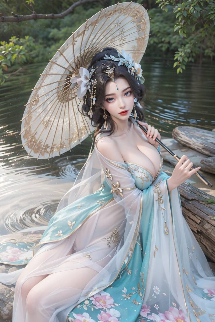 AI繪畫 742 完美-柳神[52P/1681M]插圖1