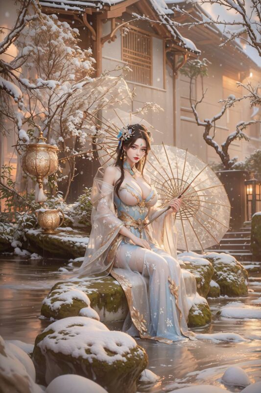 AI繪畫 742 完美-柳神[52P/1681M]-無(wú)料攝影圈