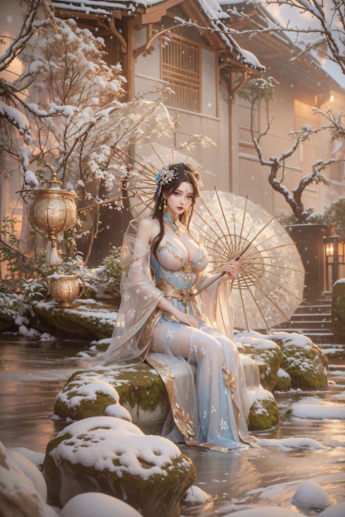 AI繪畫 742 完美-柳神[52P/1681M]插圖