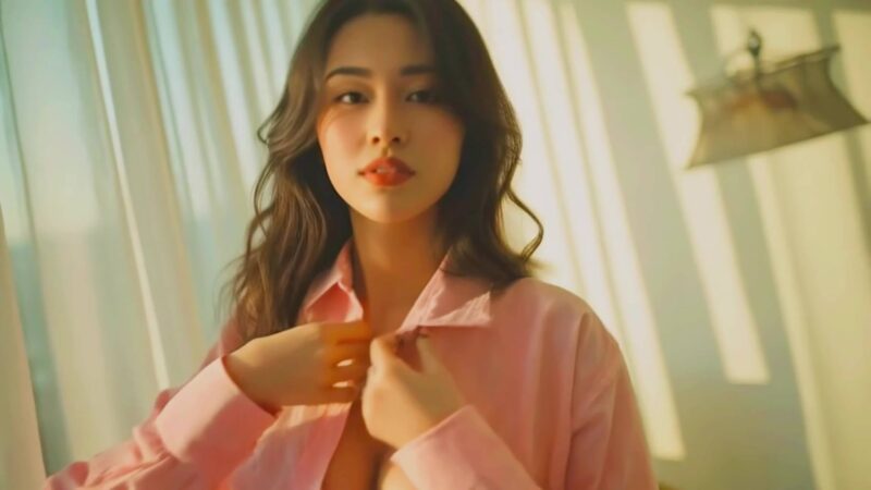 AI VIDEO 096 Wrapped in a pink shirt _ Chill Pop _ Official Music Video[4K/1V/278MB]-無(wú)料攝影圈