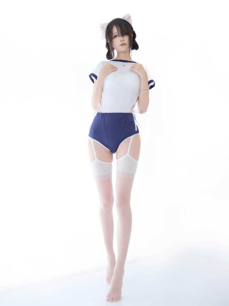 五更百鬼 NO.047 – 艦長(zhǎng) 體操服 貓耳[25P/152MB]插圖1