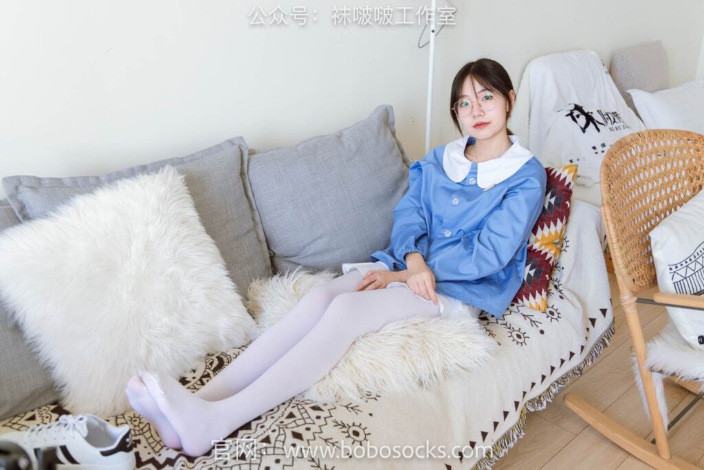 [BoBoSocks襪啵啵]NO.093 小甜豆-貝殼頭、厚白絲[132P/1V/5.96GB]插圖1