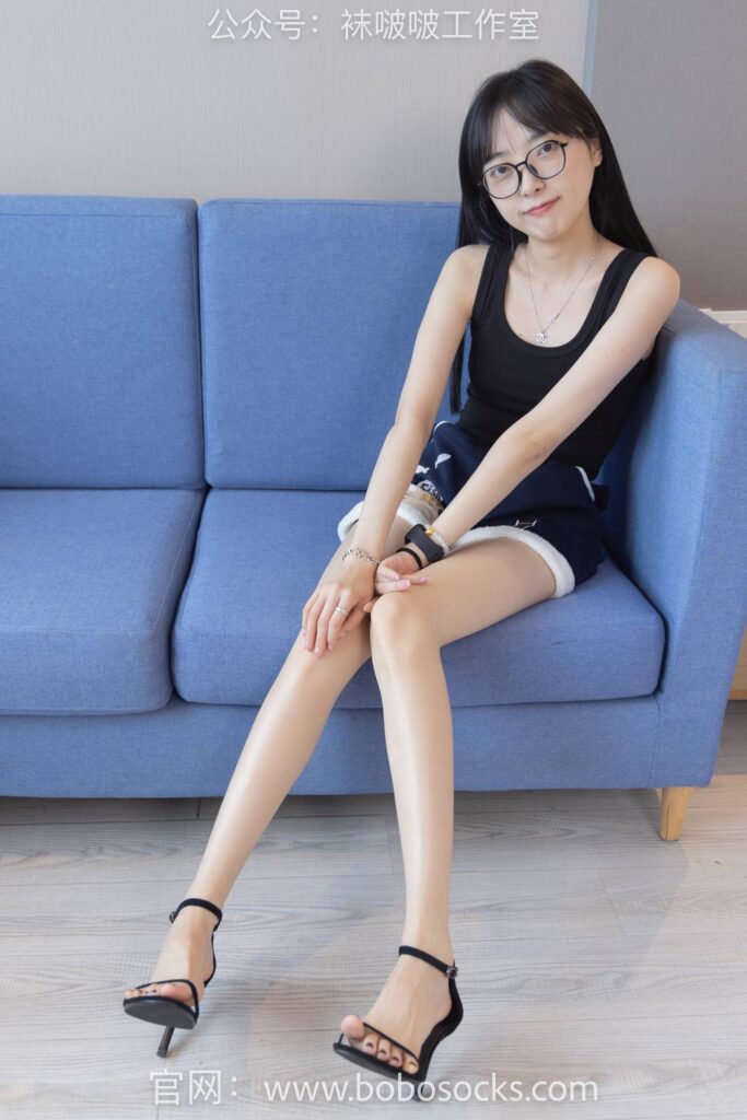 [BoBoSocks襪啵啵]NO.109 稚予-高跟鞋、裸足、裸足涂黑色指甲油劇情[140P/1V/3.67GB]插圖3