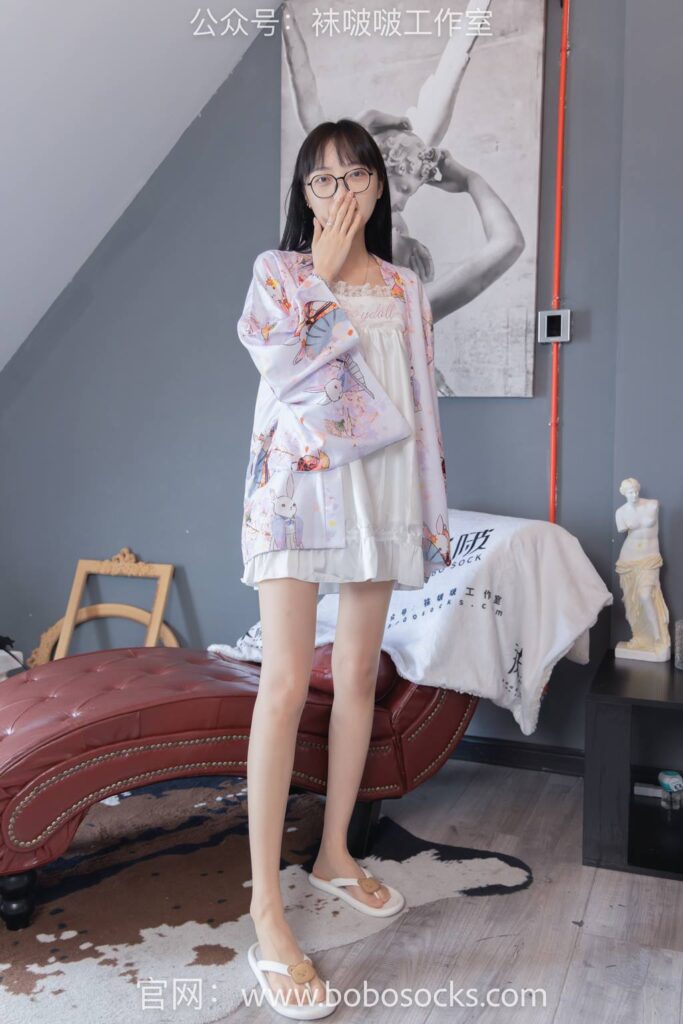 [BoBoSocks襪啵啵]NO.112 稚予-人字拖、肉絲[144P/1V/5.89GB]插圖1