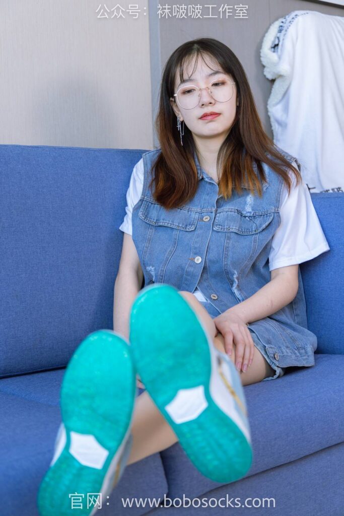 [BoBoSocks襪啵啵]NO.123 小甜豆-板鞋、白棉襪、肉絲[140P/1V/5.81GB]插圖2