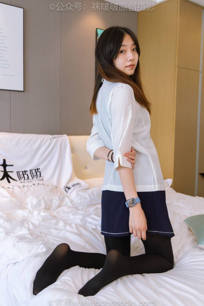 [BoBoSocks襪啵啵]NO.150 小甜豆-高跟鞋、厚黑絲[140P/1V/6.69GB]插圖