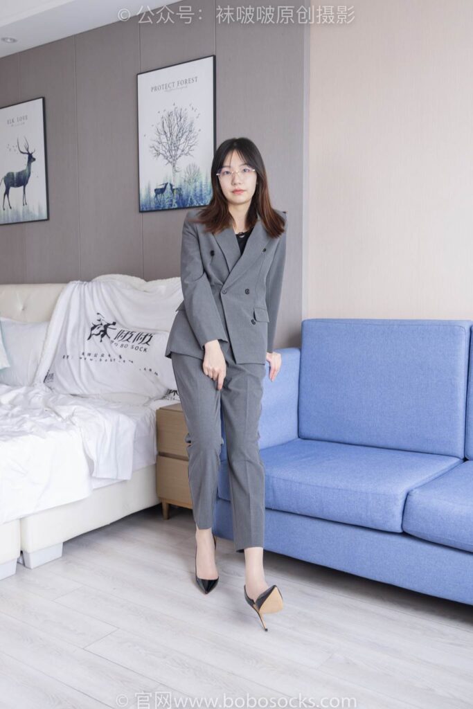 [BoBoSocks襪啵啵]NO.172 小甜豆-高跟鞋、肉絲、ol風(fēng)[139P/1V/5.63GB]插圖1