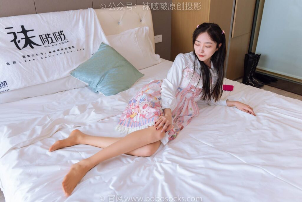 [BoBoSocks襪啵啵]NO.187 稚予-Lolita裙、白皮鞋、肉絲[140P/1V/5.64GB]插圖1