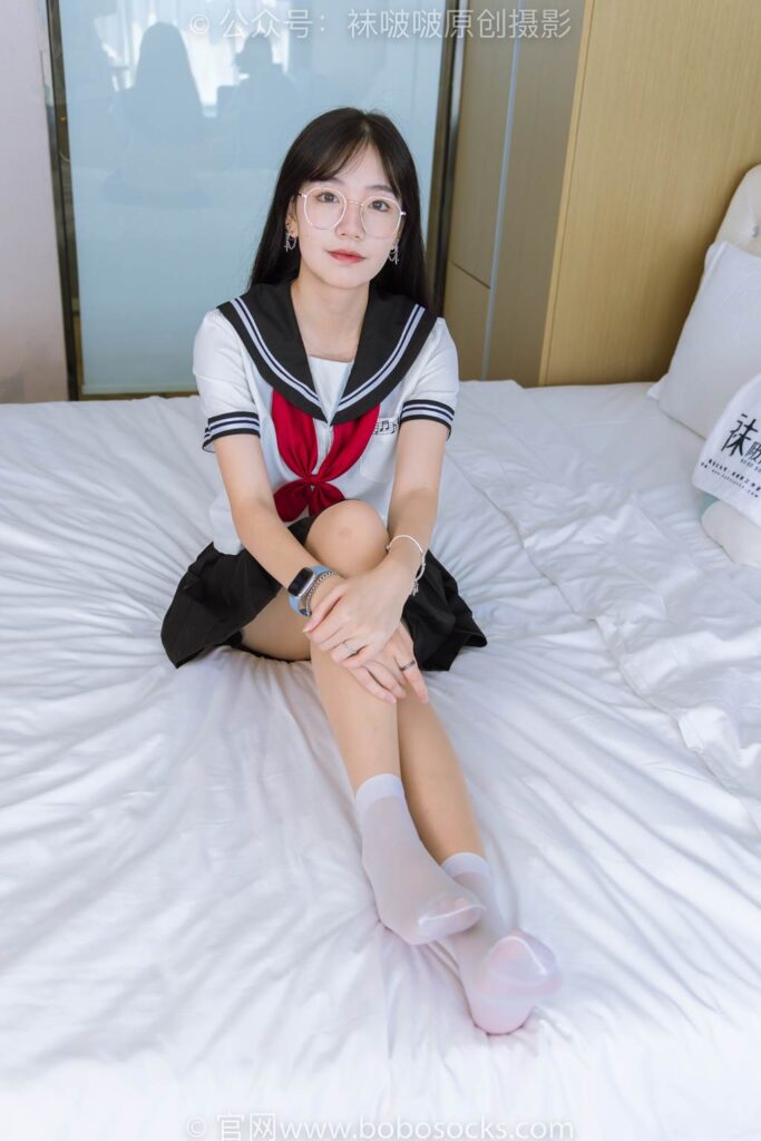 [BoBoSocks襪啵啵]NO.197 小甜豆-皮鞋、短白絲、肉絲、jk制服[139P/1V/5.76GB]插圖