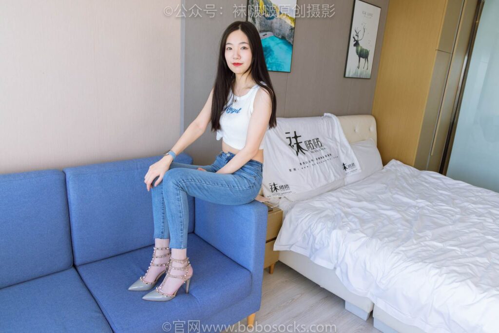 [BoBoSocks襪啵啵]NO.201 小甜豆-高跟鞋、白絲[140P/1V/6.87GB]插圖2