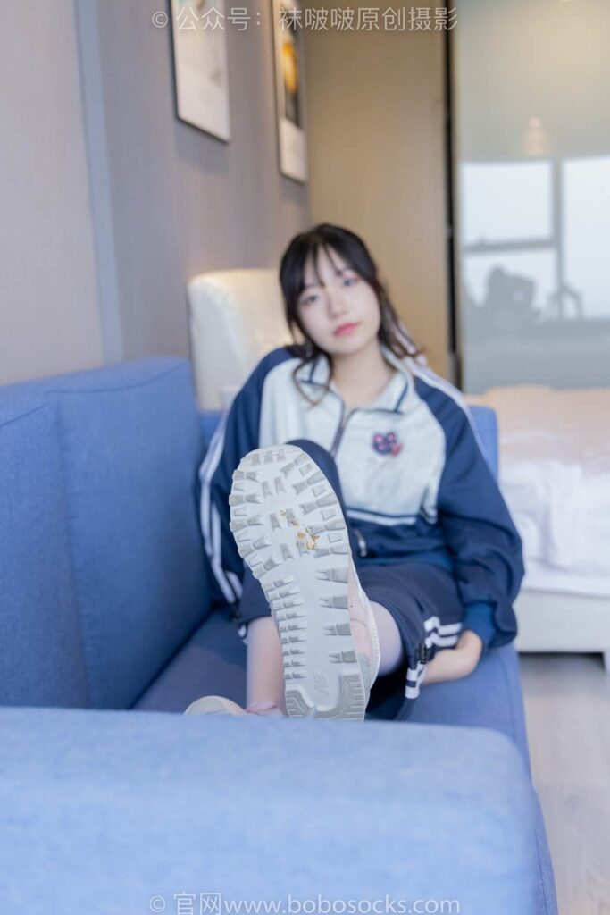 [BoBoSocks襪啵啵]NO.226 小甜豆-運動鞋、白棉襪、白絲[140P/1V/6.51GB]插圖2