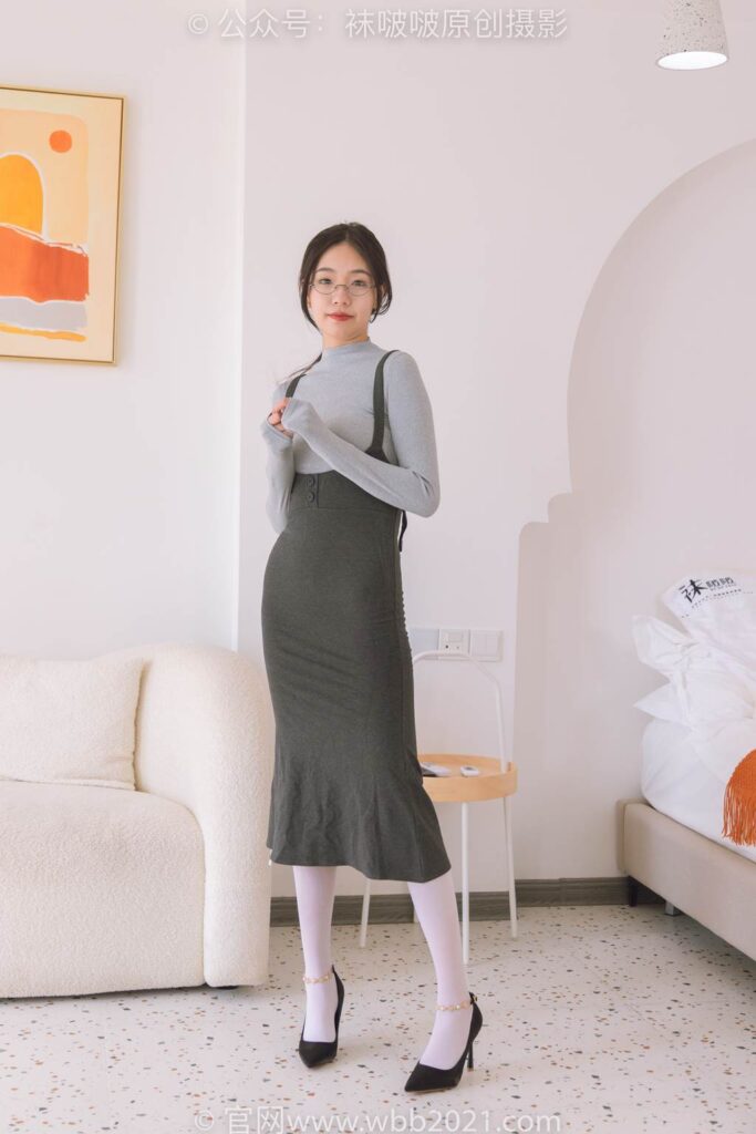 [BoBoSocks襪啵啵]NO.242 小甜豆-高跟鞋、厚白絲[140P/1V/5.69GB]插圖