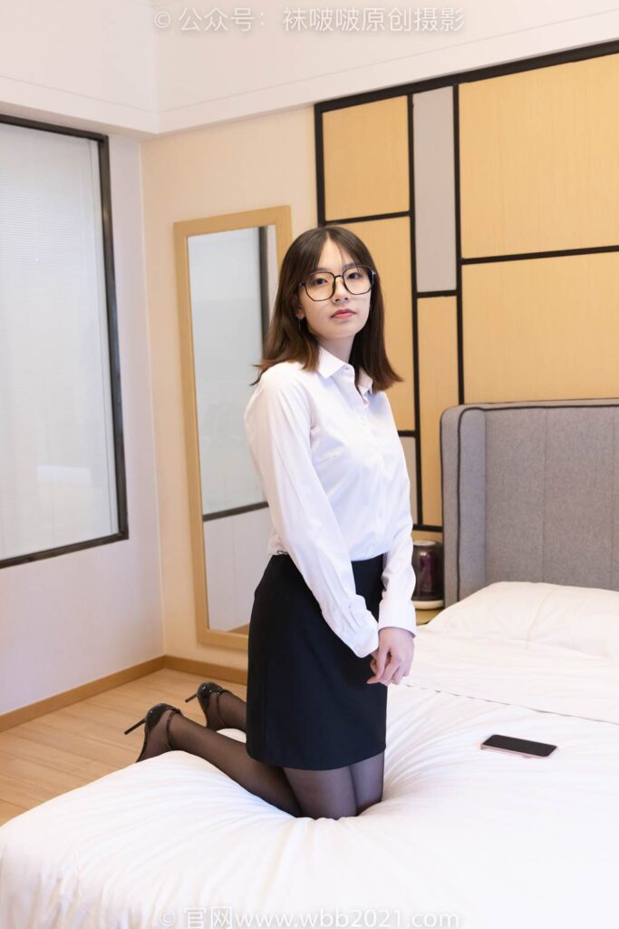 [BoBoSocks襪啵啵]NO.244 小甜豆-高跟鞋、黑絲、ol制服[135P/1V/6.13GB]插圖1