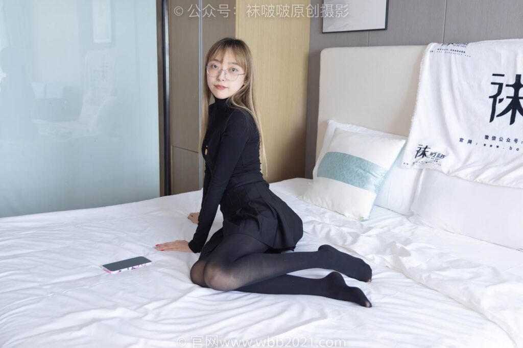 [BoBoSocks襪啵啵]NO.255 稚予-皮鞋、厚黑絲[145P/1V/5.36GB]插圖3