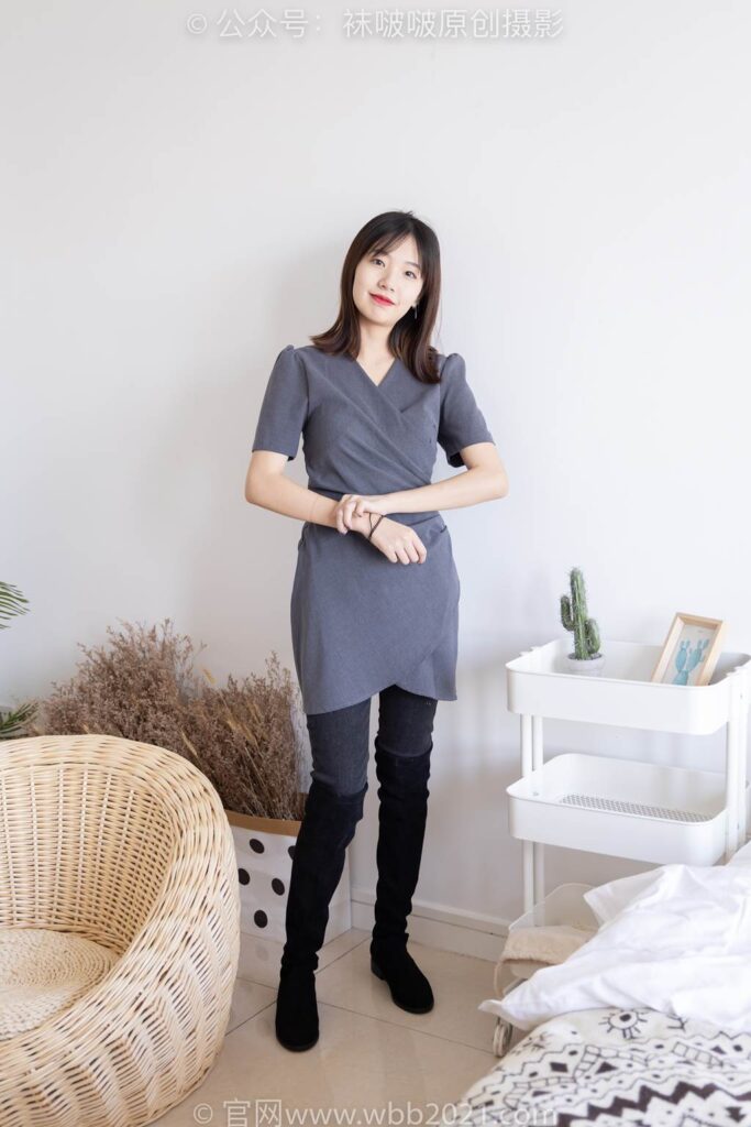 [BoBoSocks襪啵啵]NO.256 小甜豆-長靴、短白棉襪[133P/1V/5.50GB]插圖1