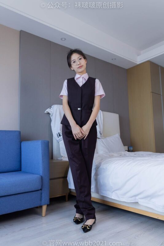 [BoBoSocks襪啵啵]NO.271 芝士-平底鞋銀行制服[147P/1V/6.04GB]-無料攝影圈