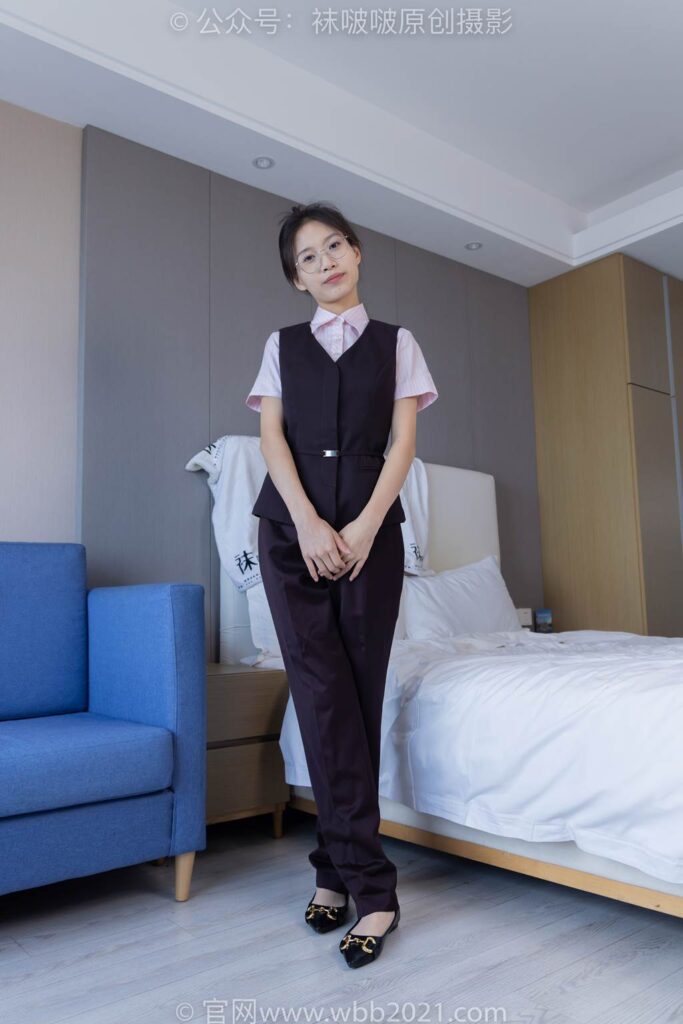 [BoBoSocks襪啵啵]NO.271 芝士-平底鞋銀行制服[147P/1V/6.04GB]插圖1