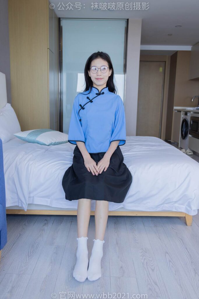 [BoBoSocks襪啵啵]NO.279 芝士-皮鞋、白棉襪、民國(guó)學(xué)生裝[145P/1V/5.74GB]插圖3