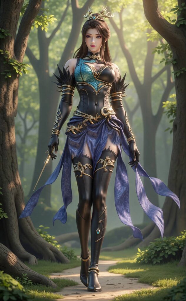 AI繪畫 749 長(zhǎng)生界-劉月[30P/81.7MB]插圖1