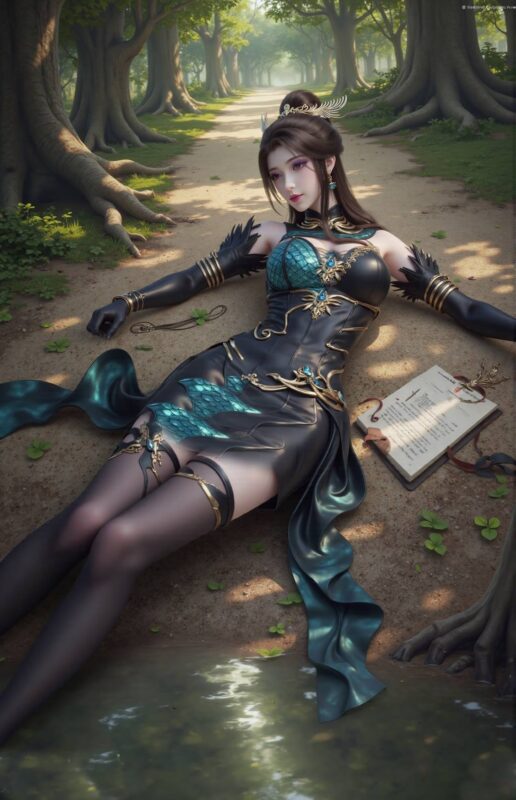 AI繪畫 749 長生界-劉月[30P/81.7MB]-無料攝影圈