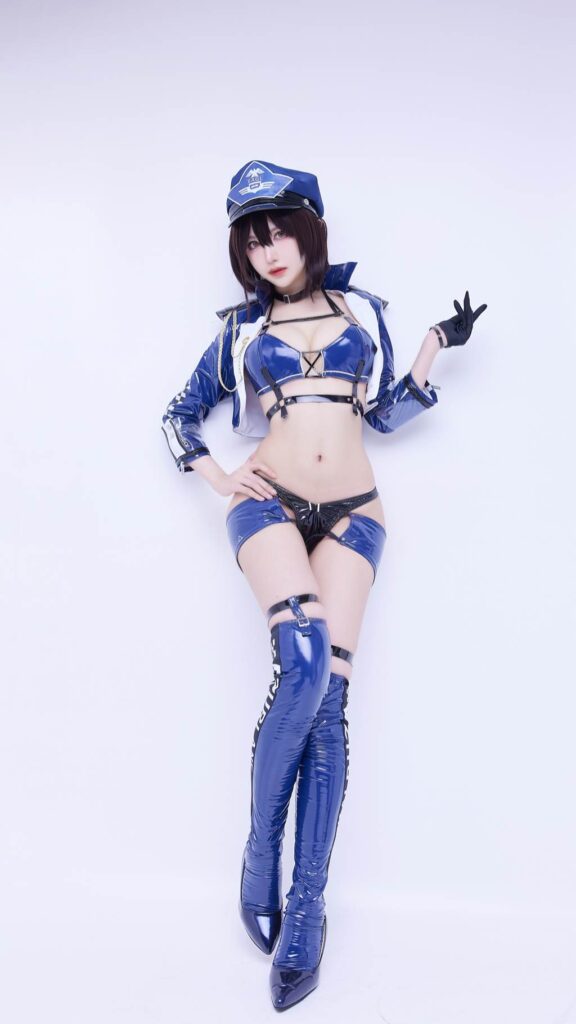 Shika小鹿鹿 NO.111 – 碧藍(lán)航線 巴爾的摩賽車服[9P/48MB]插圖1