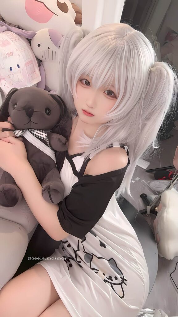 Seele麥麥 NO.017 – 白色雙馬尾[16P/77MB]插圖