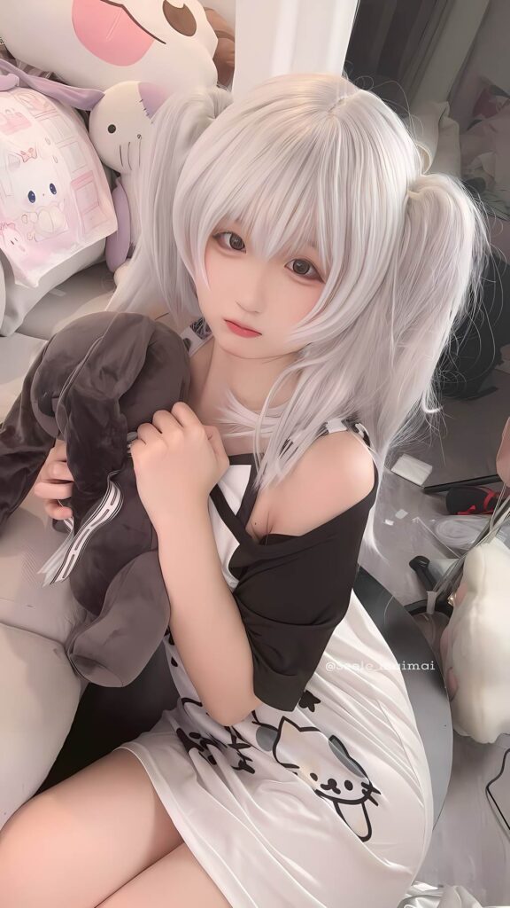 Seele麥麥 NO.017 – 白色雙馬尾[16P/77MB]插圖3