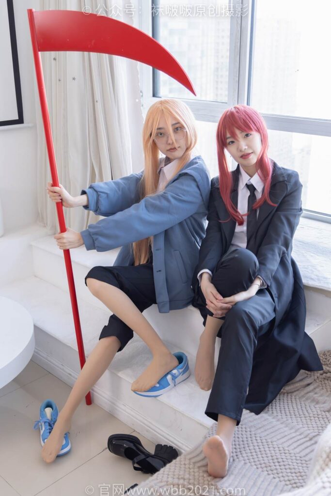 [BoBoSocks襪啵啵]NO.302 小甜豆稚予-三雙皮鞋、板鞋、黑絲、兩雙肉絲、褲里絲[140P/1V/5.06GB]插圖