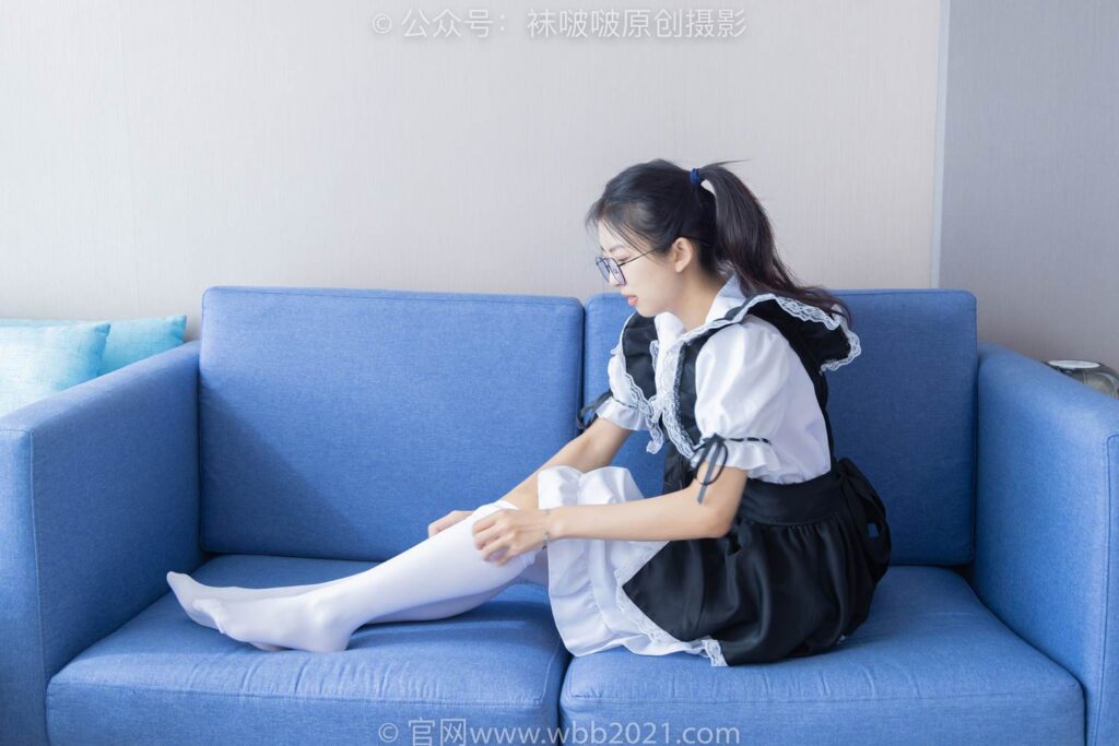 [BoBoSocks襪啵啵]NO.306 奶油-高跟鞋、皮鞋、厚白絲大腿襪、厚肉絲、白棉襪[140P/1V/5.83GB]插圖3