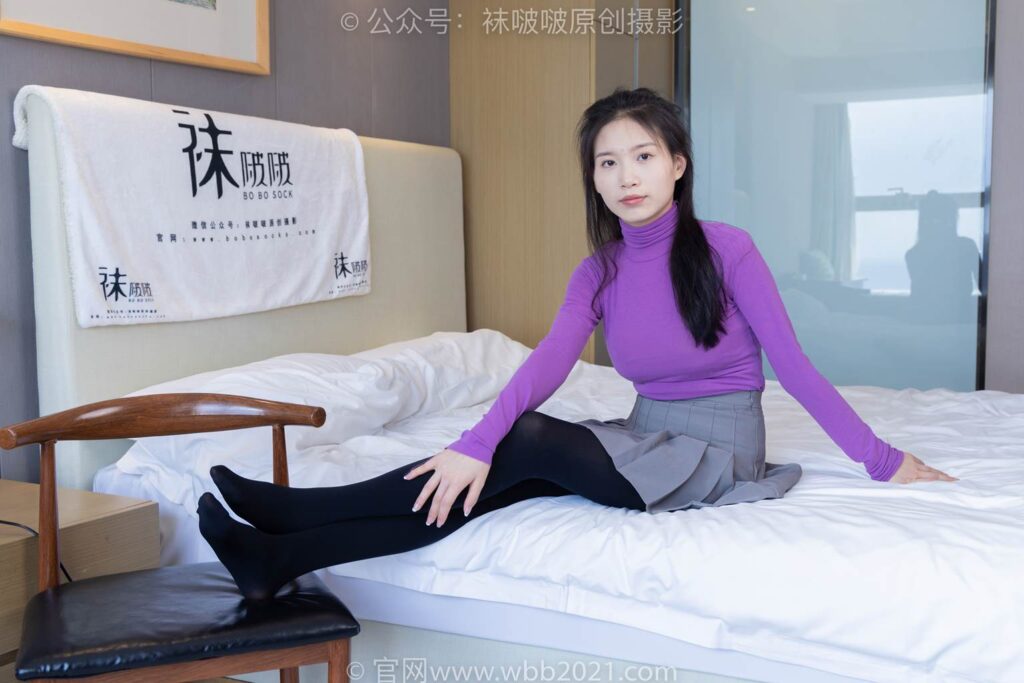 [BoBoSocks襪啵啵]NO.310 芝士-皮鞋、厚黑絲[140P/1V/5.67GB]插圖3