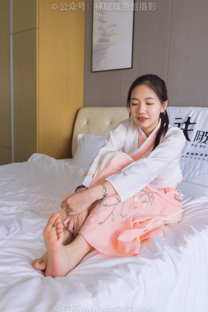 [BoBoSocks襪啵啵]NO.311 小甜豆-布鞋、白絲、裸足、古裝[140P/1V/5.75GB]插圖