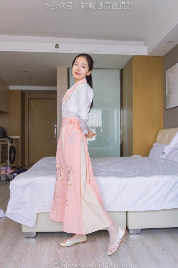 [BoBoSocks襪啵啵]NO.311 小甜豆-布鞋、白絲、裸足、古裝[140P/1V/5.75GB]插圖1