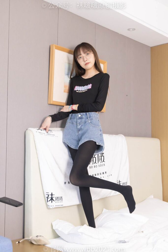 [BoBoSocks襪啵啵]NO.321 稚予-高跟鞋、厚黑絲[150P/1V/6.01GB]插圖