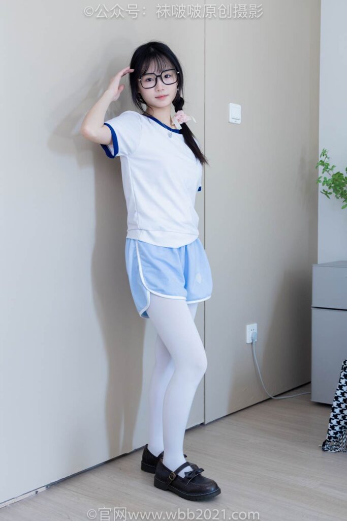 [BoBoSocks襪啵啵]NO.325 甜甜圈-皮鞋、厚白絲[145P/1V/6.81GB]插圖1