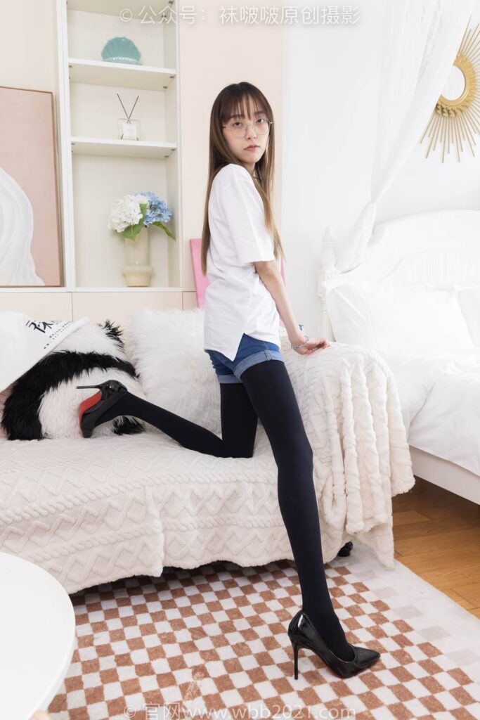 [BoBoSocks襪啵啵]NO.330 稚予-高跟鞋、厚黑絲[150P/1V/5.05GB]插圖2