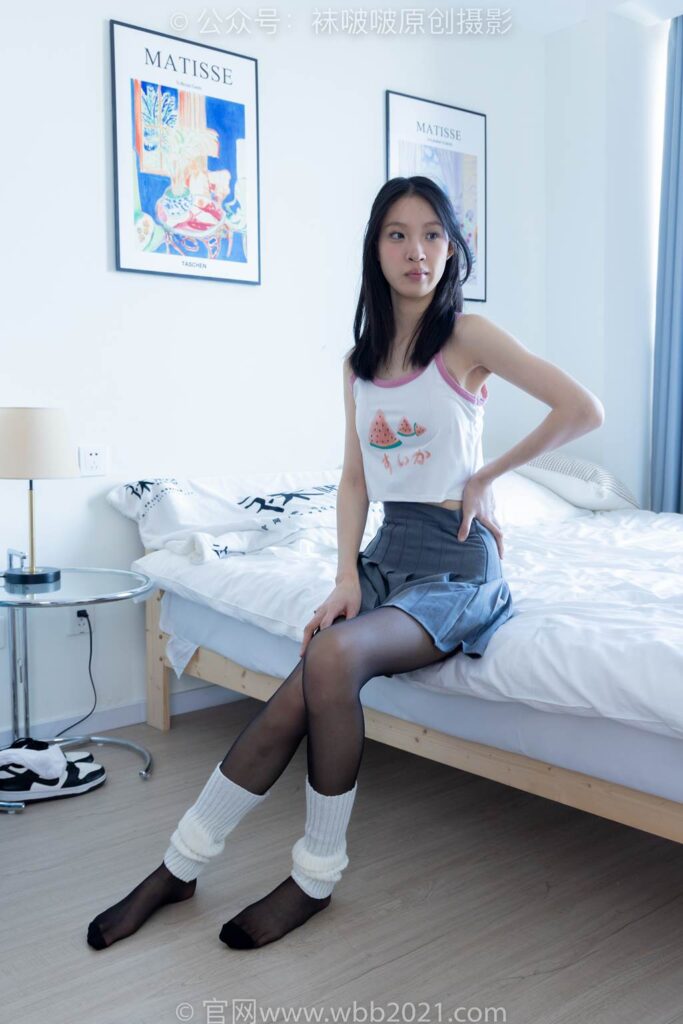 [BoBoSocks襪啵啵]NO.333 雪糕-板鞋、白棉襪、黑絲、堆堆襪套[140P/1V/5.93GB]插圖