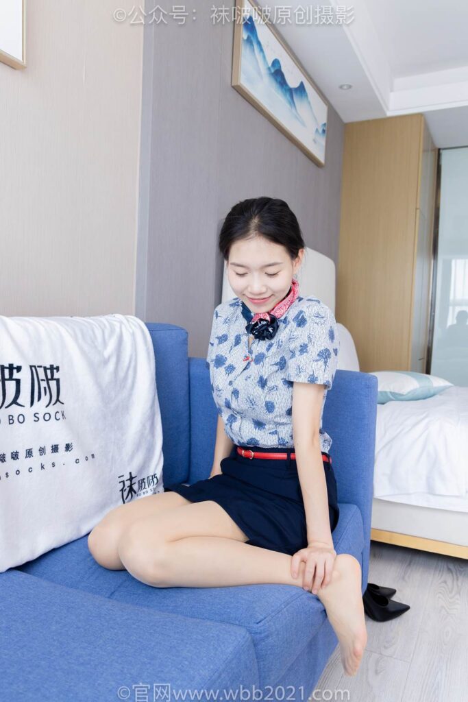 [BoBoSocks襪啵啵]NO.334 芝士-東航制服、兩雙高跟鞋、薄肉絲、薄灰絲[141P/1V/7.56GB]插圖3