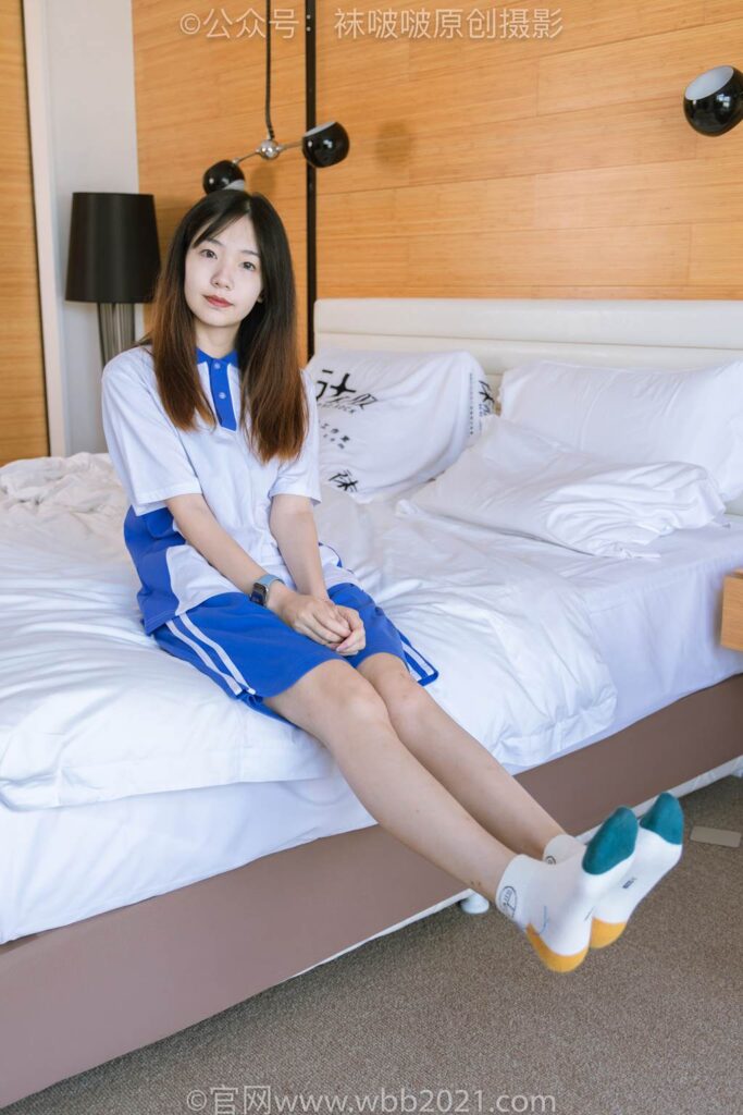 [BoBoSocks襪啵啵]NO.336 小甜豆-校服、帆布鞋、白棉襪、裸足[140P/1V/6.71GB]插圖