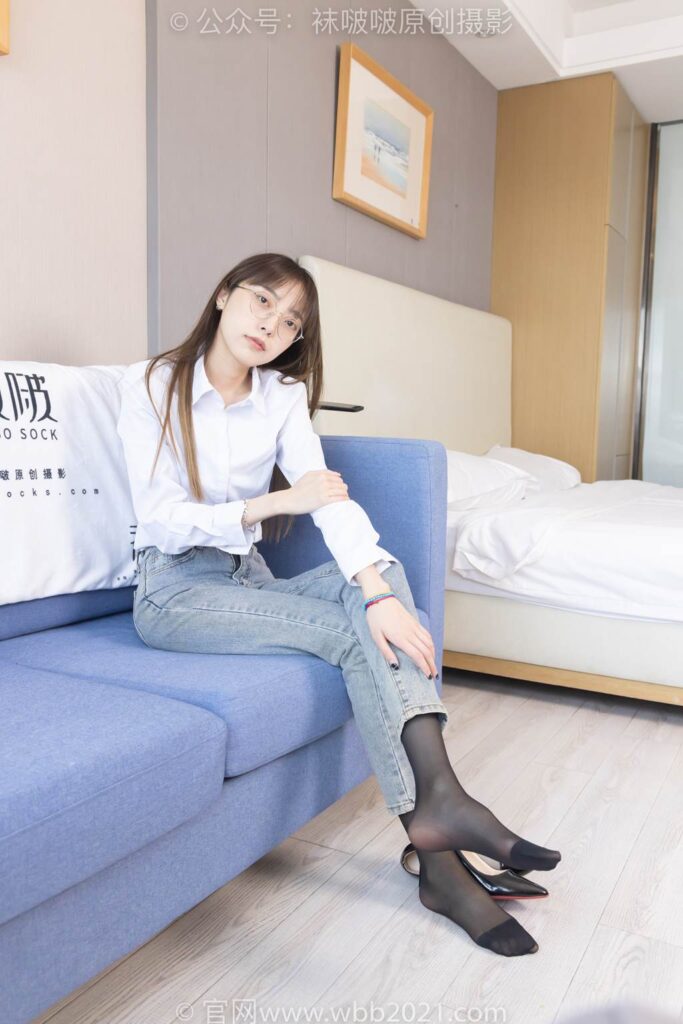 [BoBoSocks襪啵啵]NO.337 稚予-高跟鞋、高跟涼鞋、黑絲、褲里絲、裸足[200P/1V/7.95GB]插圖2