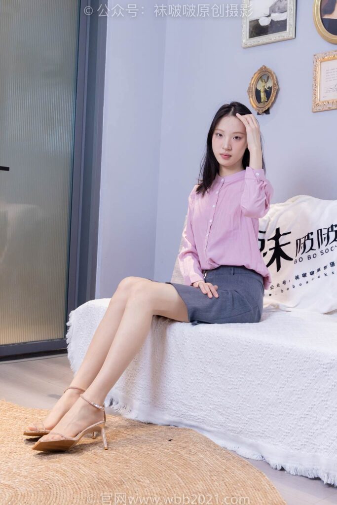 [BoBoSocks襪啵啵]NO.341 雪糕-高跟鞋、高跟涼鞋、肉絲、裸足[150P/1V/8.45GB]插圖3