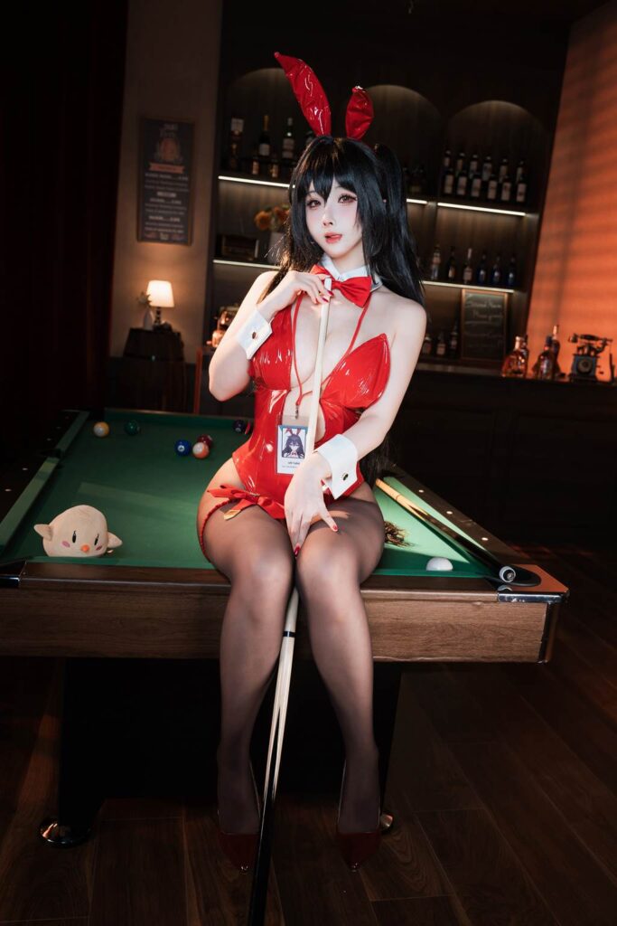 rioko涼涼子(肉扣熱熱子) NO.125 – 碧藍航線 大鳳 桌球兔女郎[50P/7V/758MB]插圖1